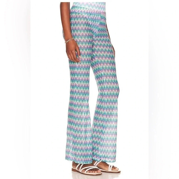 L Space Kari Pant in Ombre Chevron Women’s Size L NWT - Picture 2 of 11